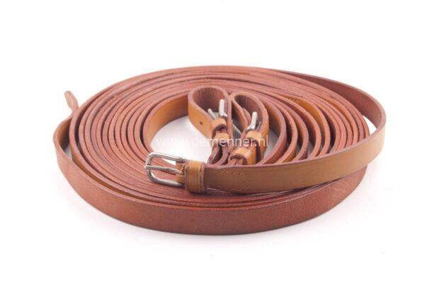 leidsel enkelspan leer ideal equestrian